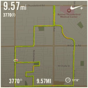 My Sunday, April 5th Run