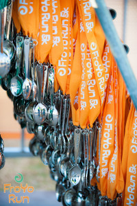 Spoon Shaped Medals at FroYo 5K